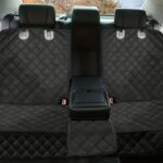 Quilted Waterproof Dog Car Seat Cover – Universal Rear Bench Protector - Image 8