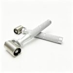 Professional Stainless Steel Wallpaper Seam Roller with Textured Handle - Image 5
