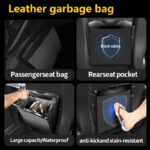 Premium Large-Capacity Car Rubbish Bin with Concealed Liner - Image 9