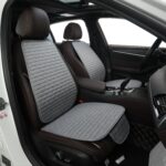 Premium Quilted Car Seat Protector in Warm Brown - Image 6
