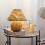 Natural Rattan Woven Table Lamp - Image 5