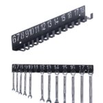 Wall-Mounted Metric Wrench Organiser