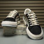 Men’s Woven Canvas Espadrille Sneakers - Image 13