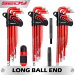 SEDY 30-Piece Long-Arm Hex & Torx Key Set - Image 2