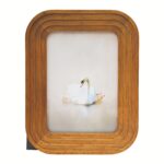 Rounded Natural Oak Photo Frame