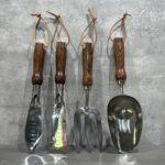 Premium 4-Piece Stainless Steel Garden Hand Tool Set