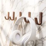 Natural Walnut Adhesive Wall Hook - Image 4