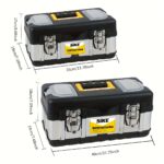 Heavy-Duty Reinforced Portable Toolbox - Image 4