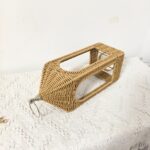 Natural Woven Rattan-Style Lantern - Image 5