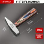 Premium 300 g Laminated Wood Handle Fitter’s Hammer