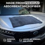 Premium XXL 1400 GSM Twisted-Loop Car Drying Towel - Image 2