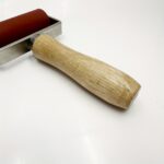 4-Inch Silicone Pressure Roller with Natural Wooden Handle - Image 5