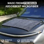 Premium XXL 1400 GSM Twisted-Loop Car Drying Towel - Image 3