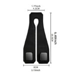 Premium Faux-Leather Double Car Headrest Hook - Image 3