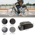 8L Reflective Bicycle Rear-Rack Trunk Bag - Image 2
