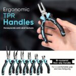 6-Piece Precision Mini Pliers Set with Storage Pouch - Image 6