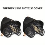 Heavy-Duty 210D Oxford Bicycle Cover for Up to 3 Bikes - Image 7