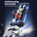All-Weather Motorcycle Phone Holder with Sunshade - Image 6