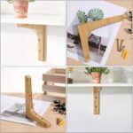 Natural Wood Floating Shelf Brackets — 2 Pack - Image 9