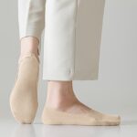 4-Pack Men’s Neutral Invisible Mesh Socks - Image 5