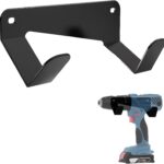 Heavy-Duty Wall-Mounted Cordless Drill Holder