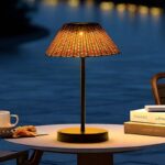 Solara Woven Solar Outdoor Table Lamp - Image 5