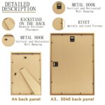 Oak Gallery Picture Frame 30x40cm – Modern Wall or Tabletop Display - Image 6