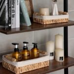 Set of 2 Woven Storage Baskets with Wooden Handles - Image 6