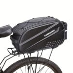 Hard-Shell Waterproof Bicycle Rear Rack Bag