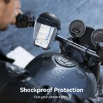 All-Weather Motorcycle Phone Holder with Sunshade - Image 8