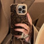 Mandala-Print Phone Case with Crossbody Lanyard - Image 5