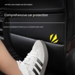 Premium Full-Back Car Seat Protector with Storage Pockets - Image 7