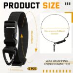 6-Pack Heavy-Duty Cable, Hose & Extension Lead Storage Straps - Image 2