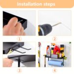 Heavy-Duty Garage Cleaning Station with Paper Towel Holder - Image 5