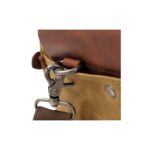Vintage Waxed Canvas Men’s Messenger Bag - Image 3