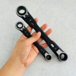 4-in-1 Dual-Head Ratchet Wrench