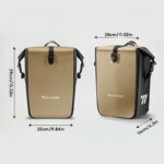 56L Waterproof Expandable Bicycle Pannier Set – 2 Pieces - Image 6