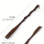 2-Pcs Wooden Shoe Horns Set - Image 2