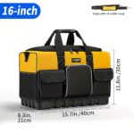 Heavy-Duty 16-Pocket Tool Bag with Reinforced Base - Image 4