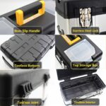 Heavy-Duty Reinforced Portable Toolbox - Image 3
