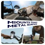 All-Weather Motorcycle Phone Holder with Sunshade - Image 9