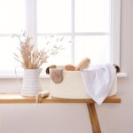 Set of 5 Ivory Cotton Rope Storage Baskets - Image 5