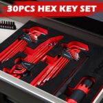 SEDY 30-Piece Long-Arm Hex & Torx Key Set