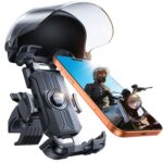 All-Weather Motorcycle Phone Holder with Sunshade