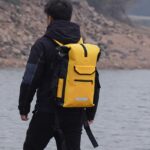 25L Waterproof Tarpaulin Cycling Backpack with Reflective Detail - Image 11