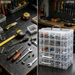 Clear Modular Tool Storage Carry Case - Image 6