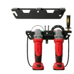 Heavy-Duty Wall-Mounted Angle Grinder & Polisher Storage Rack