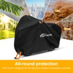 Heavy-Duty 210D Oxford All-Weather Bicycle Cover - Image 5