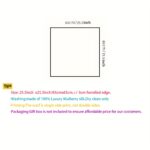Wildflower Mulberry Silk Square Scarf - Image 2