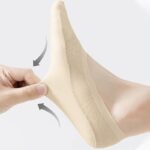 4-Pack Men’s Neutral Invisible Mesh Socks - Image 6